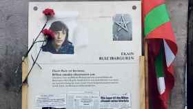 Cartel en homenaje de Sortu Hernani al etarra Ekain Ruiz / Twitter