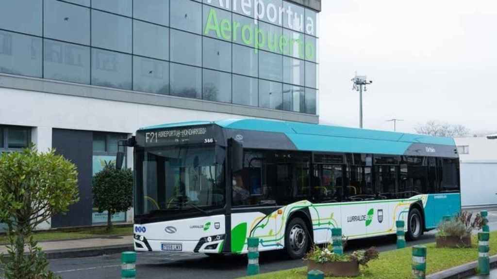 Autobús de Lurraldebus.