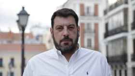 El escritor Santiago Díaz en Madrid.