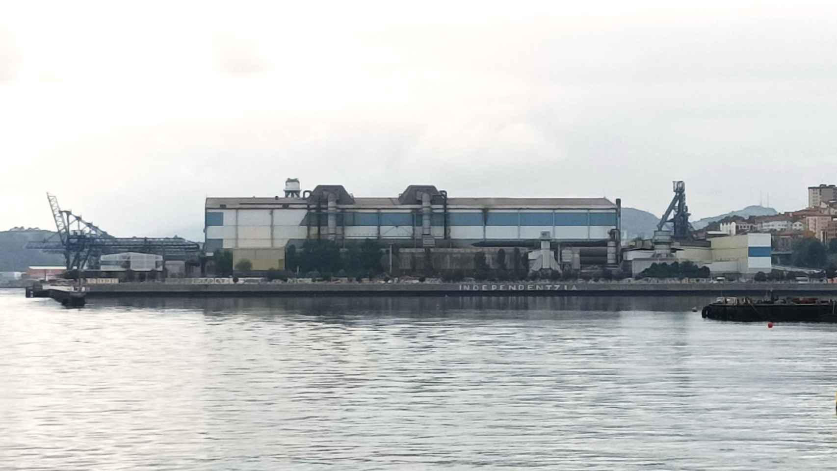 La planta de ArcelorMittal Sestao
