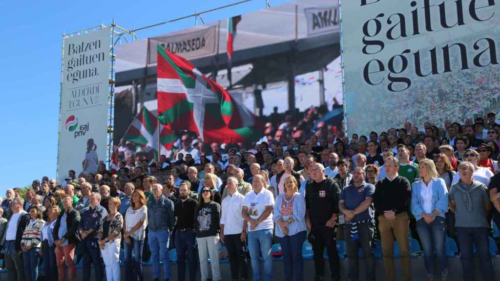 Celebración de EAJ-PNV del Alderdi Eguna.