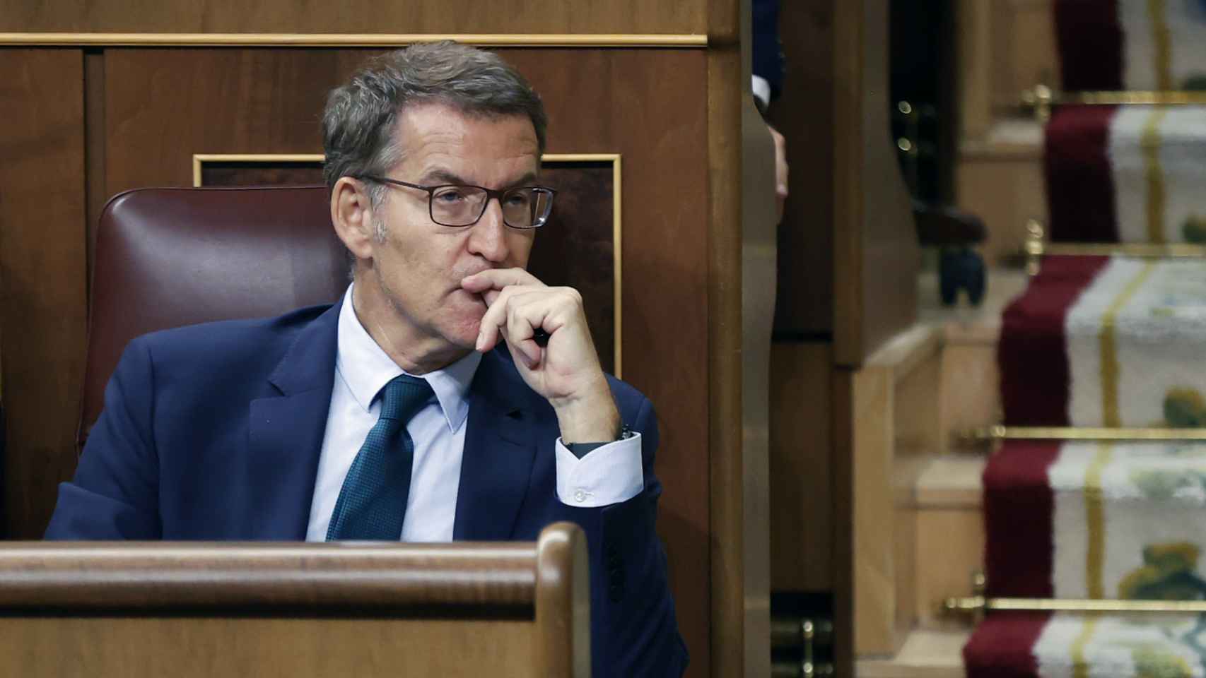 El presidente del PP, Alberto Núñez Feijóo, fracasa por segunda vez en su intento de investidura / Juan Carlos Hidalgo - EFE