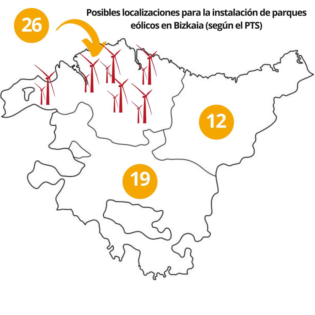 Mapa de las zonas seleccionadas por el PTS/CV