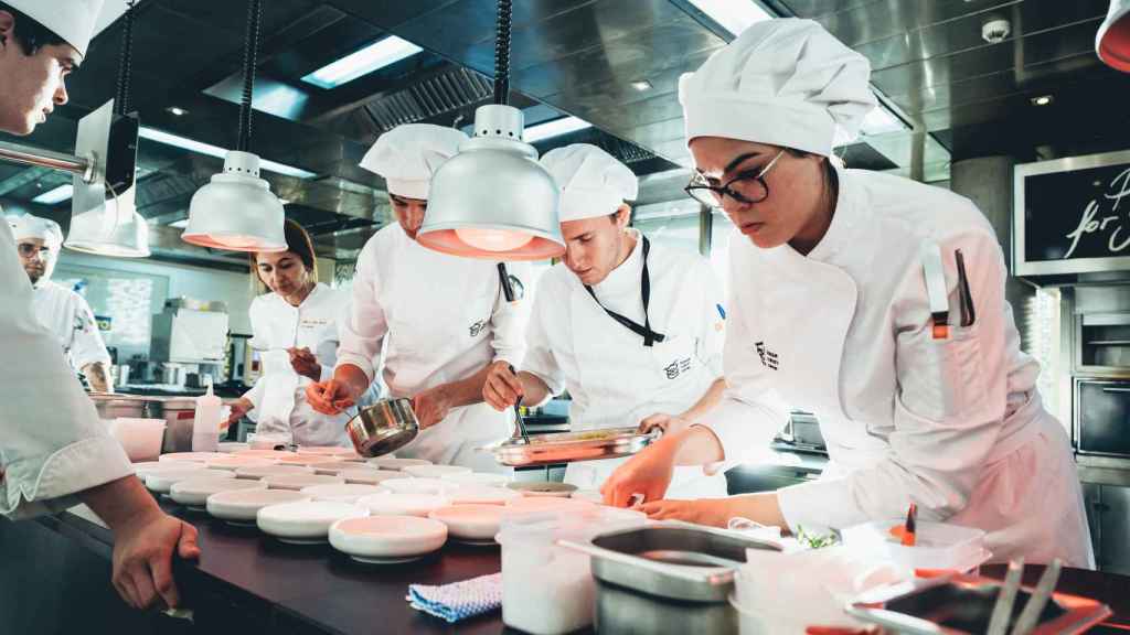 Cuatro de cada diez estudiantes del Basque Culinary Center son de origen extranjero.