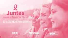 ISDIN colabora en la lucha contra el cáncer de mama con la Fundación FERO en la campaña 'JUNTAS'