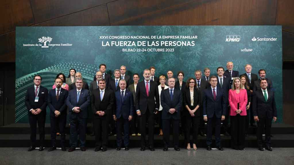 Foto de grupo del XXVI Congreso Nacional de la Empresa Familiar.