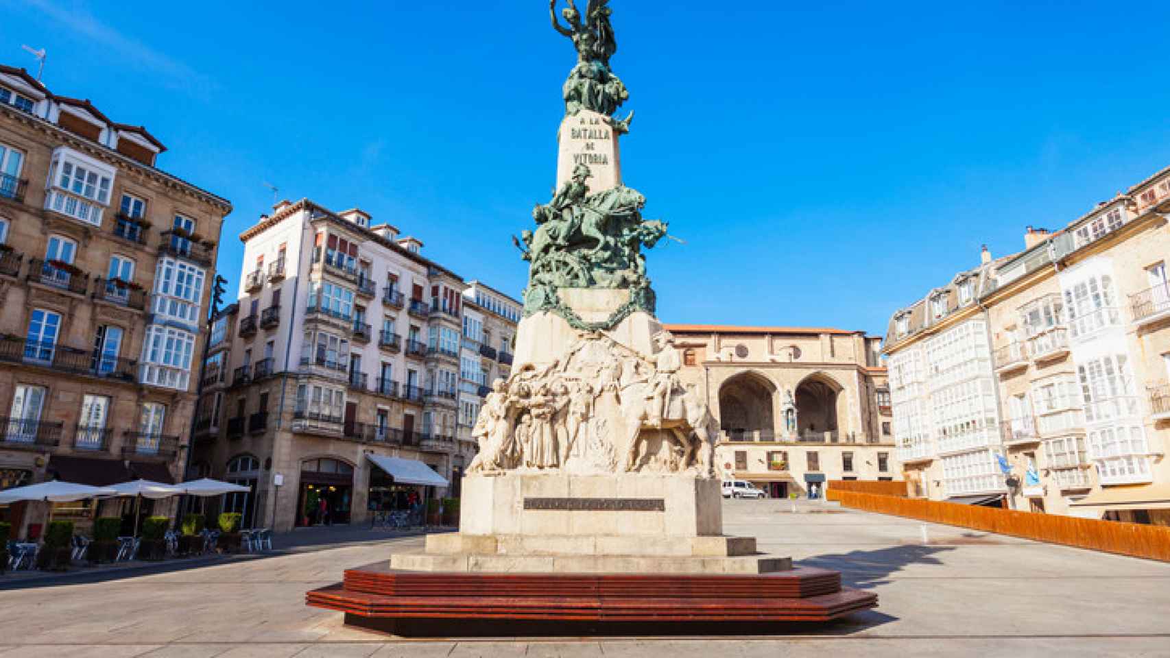 La ciudad de Vitoria-Gasteiz.