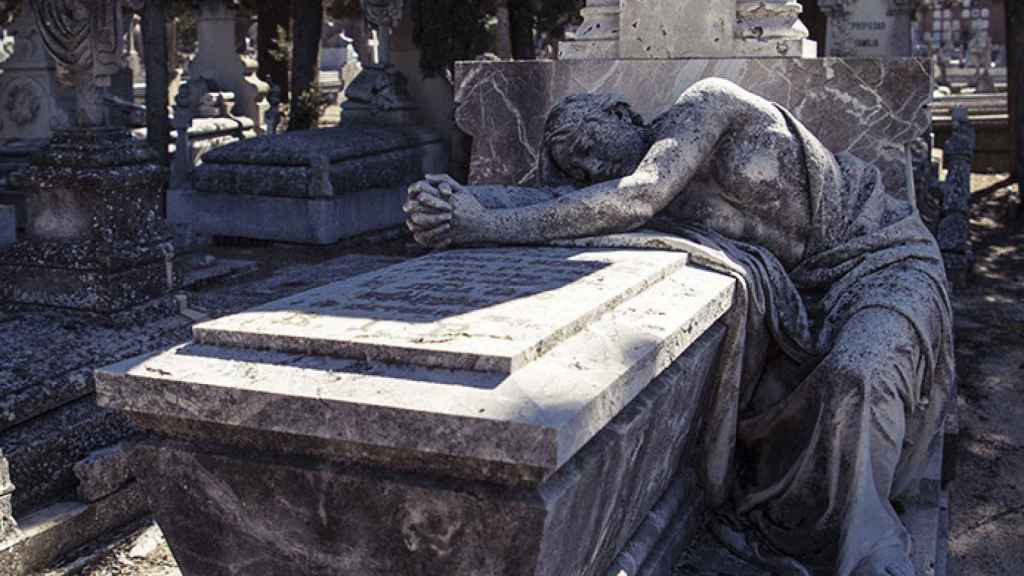 Cementerio de Nuestra Señora de la Almudena, en Madrid.