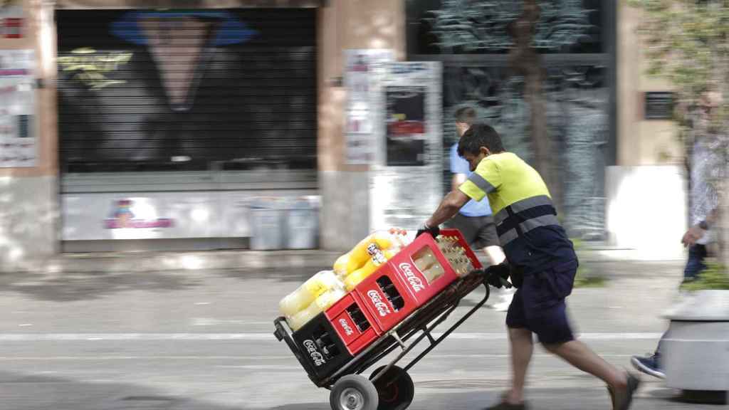 Un trabajador en Euskadi/EFE