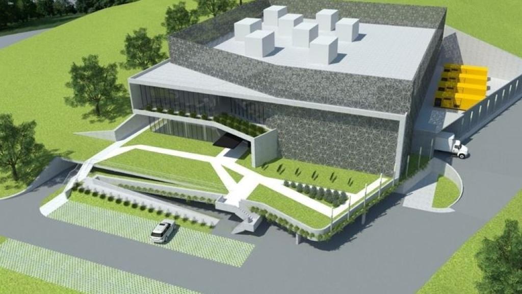 Imagen 3D del proyecto ADI Data Center Euskadi de Euskaltel, Dominion, Teknei y Gobierno vasco.