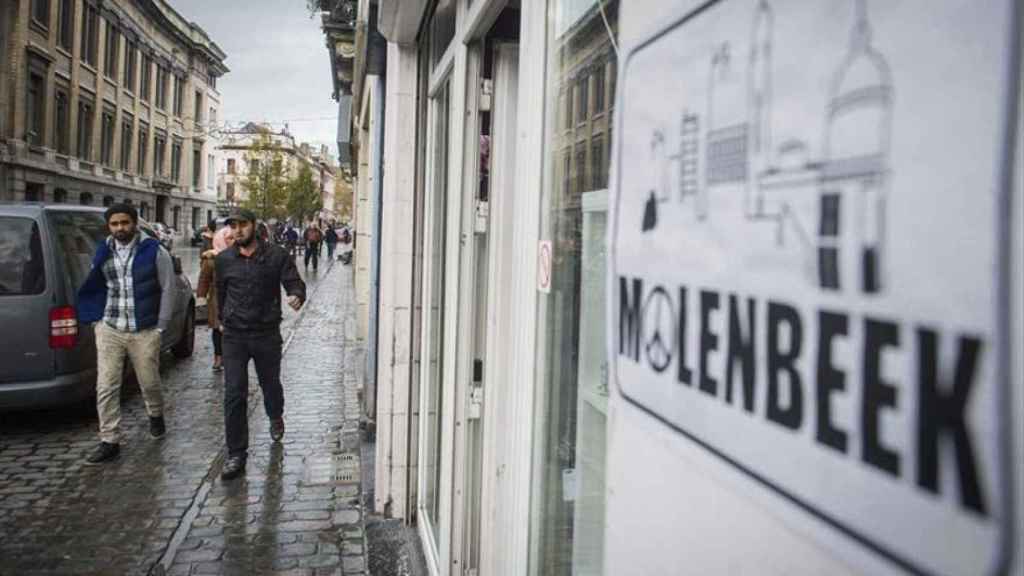 Imagen del barrio de Molenbeek, Bruselas