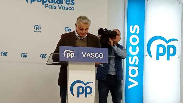 El presidente del PP vasco, Javier De Andrés / EUROPA PRESS