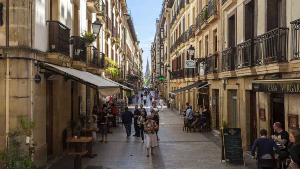 Parte Vieja de Donostia.