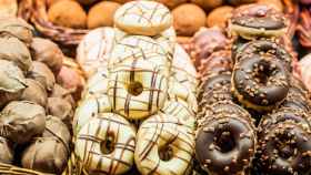 Donuts de diferentes sabores.