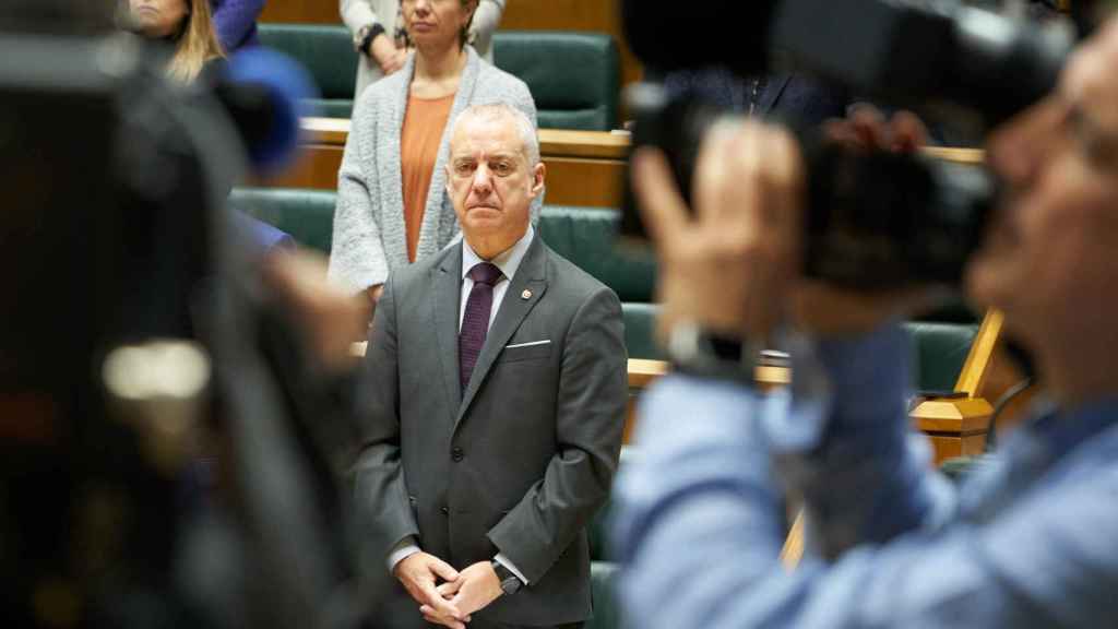 Urkullu en el Parlamento Vasco / EFE