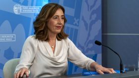 La consejera de Gobernanza y Autogobierno, Olatz Garamendi,  ha presentado el proyecto de Ley de Transparencia / L. Rico - EFE