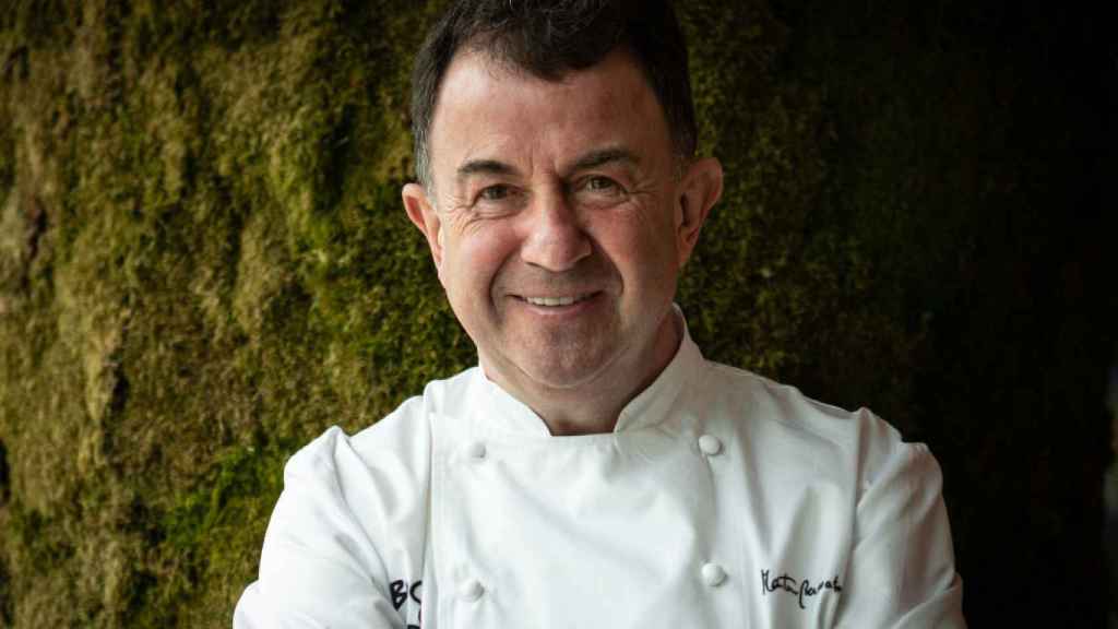 El chef Martín Berasategui.