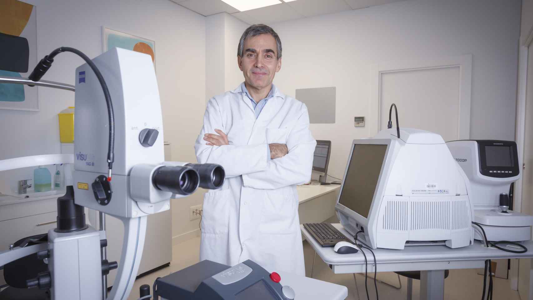 Doctor Pío Jesús García Gómez, del Centro de Oftalmología Quirónsalud Vitoria