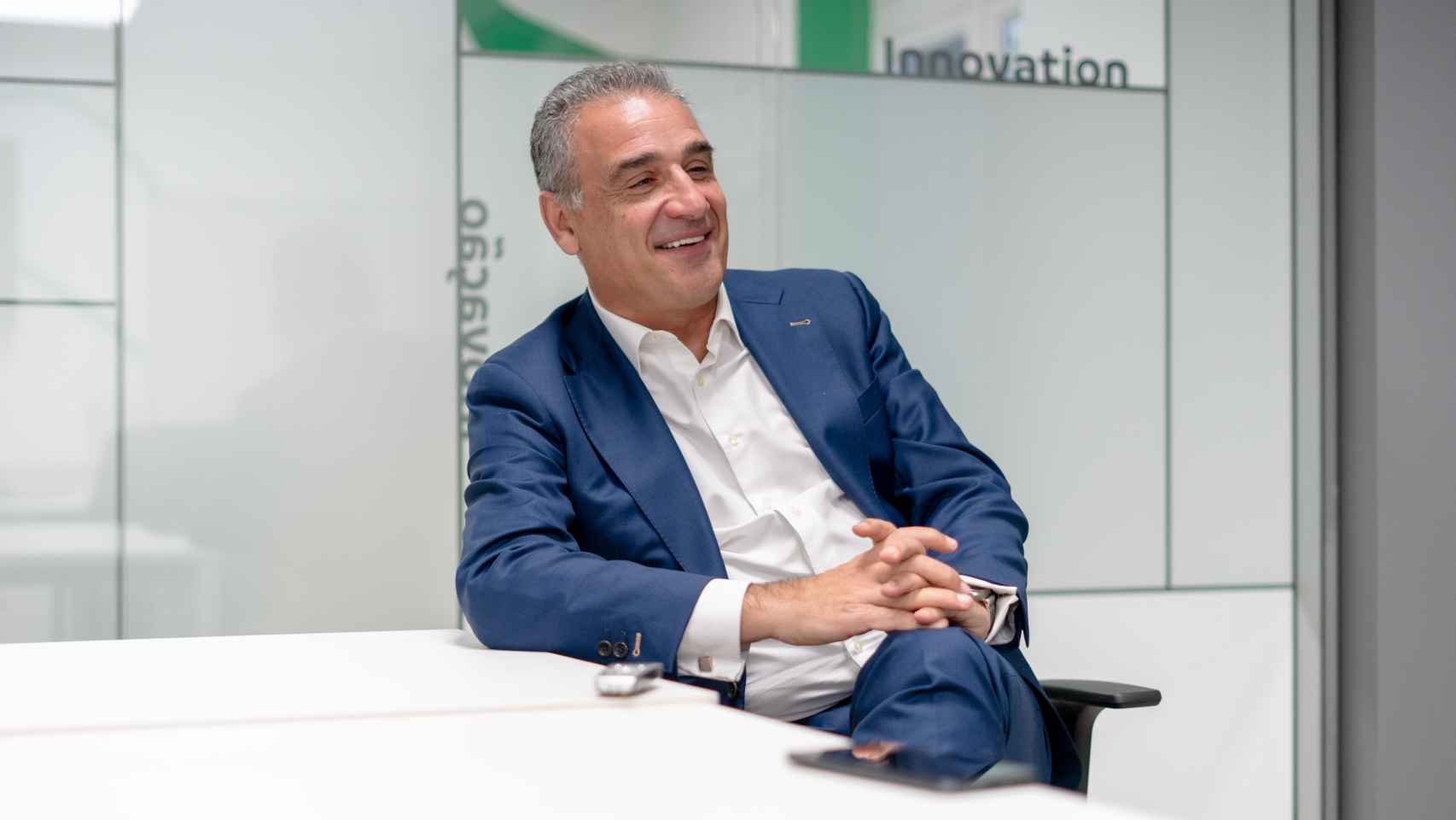 Alfredo Redondo, CEO de Agile Content, empresa que gestiona la televisión de MásMóvil y Euskaltel / Nacha Abaitua