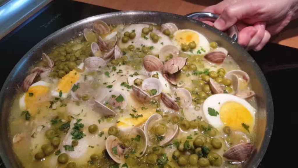 Bacalao a la koskera o a la vasca.