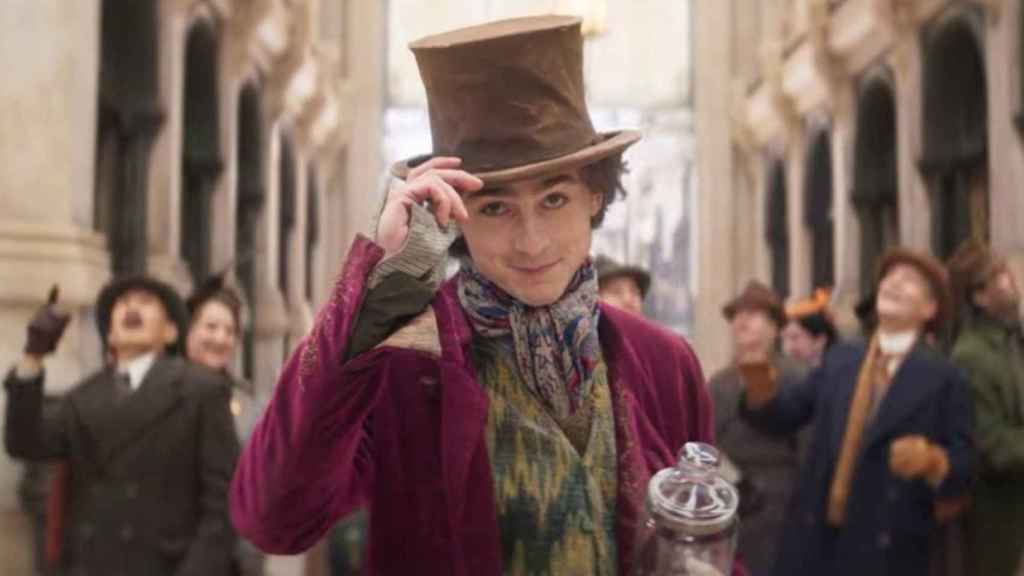 Timothée Chalamet protagoniza Wonka