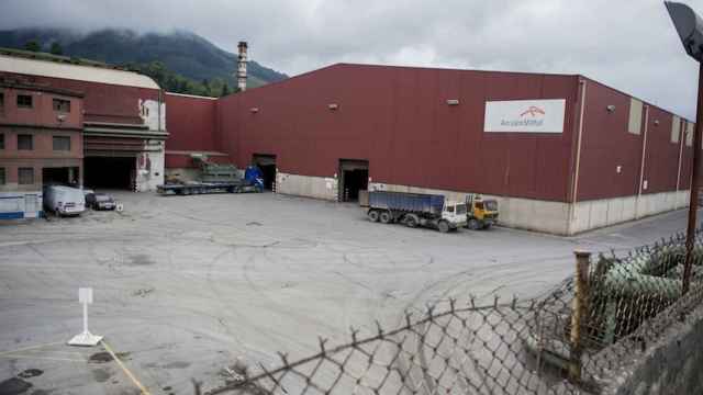 Miles de trabajadores de Arcelor Mittal de Zumárraga, durante la manifestación en 2016.