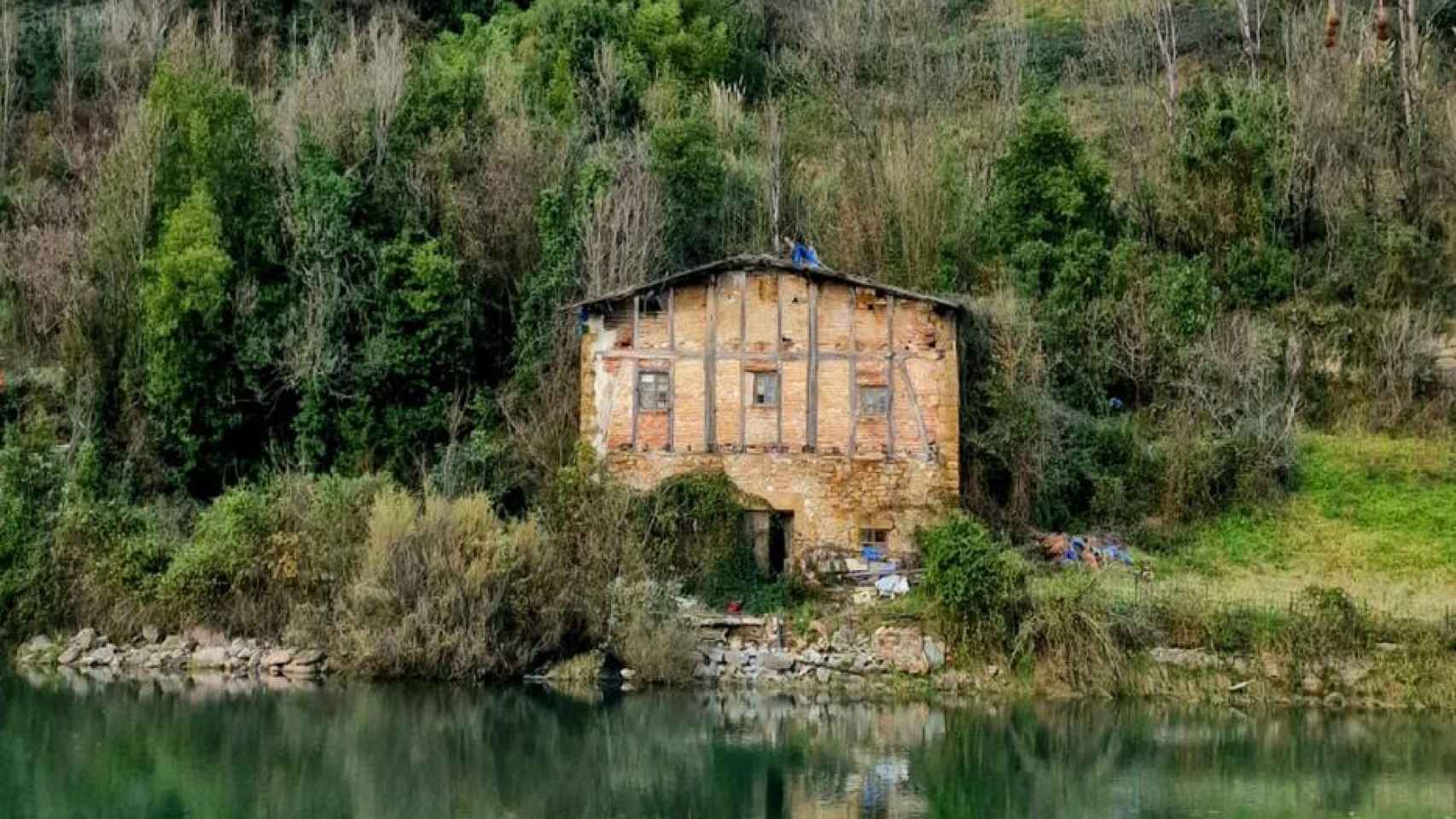 Aspecto actual del Caserío Astiñene, situado en el barrio de Egia de Donostia.