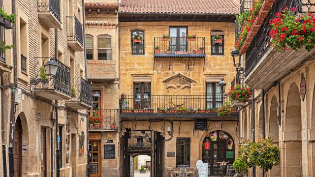 El pueblo de Laguardia, en Álava.