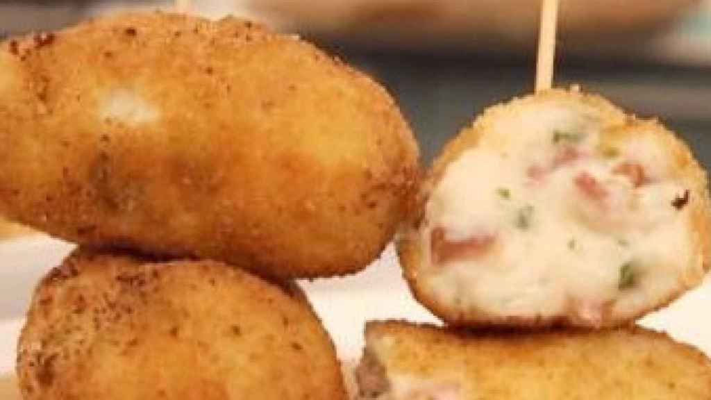 Croquetas de jamón de Karlos Arguiñano.