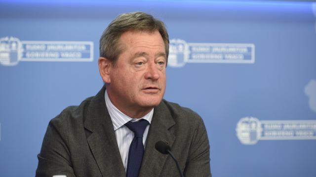 El portavoz del Gobierno vasco, Bingen Zupiria / GOBIERNO VASCO