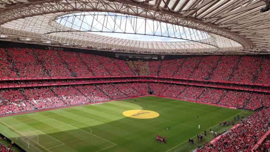 Urrutia fue el principal impulsor del nuevo estadio de San Mamés.