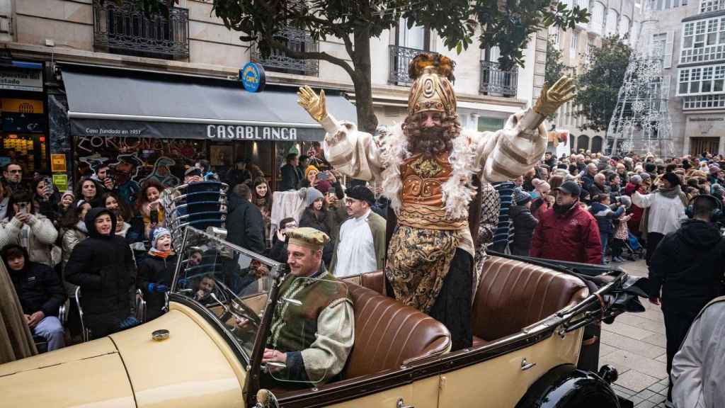 El Rey Gaspar en Vitoria