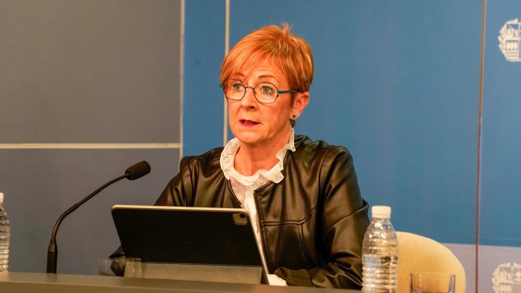La exconsejera de Desarrollo Económico, Sostenibilidad y Medio Ambiente, Arantxa Tapia. / Irekia