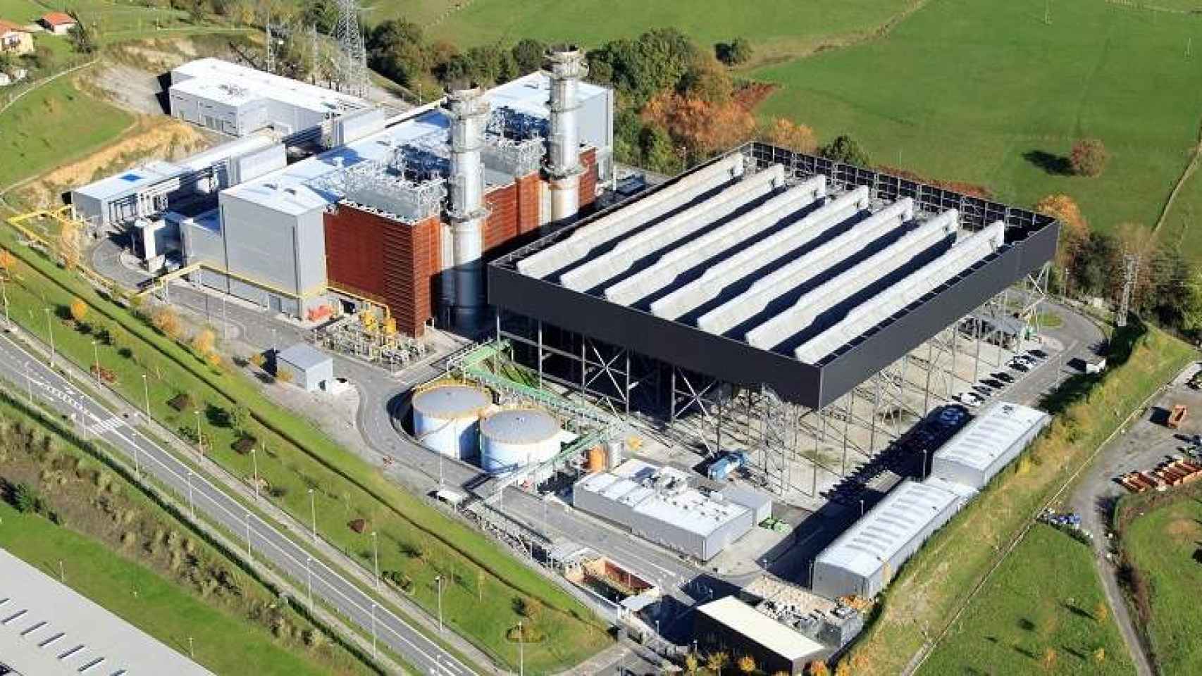 La primera planta de hidrógeno verde de Euskadi en Amorebieta.
