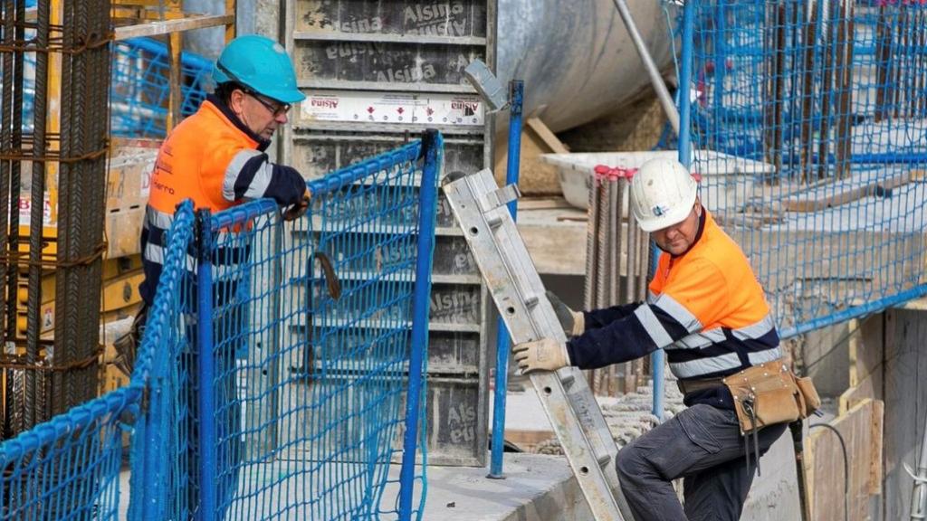 Trabajadores de la construcción