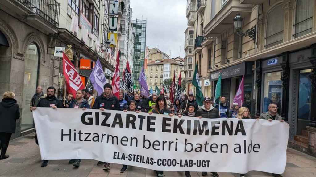 Manifestación en Vitoria / ELA