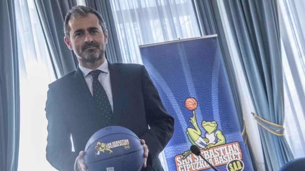 Ignacio Núñez, presidente del Gipuzkoa Basket.