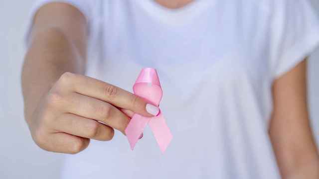 Lazo rosa, símbolo internacional usado por personas, compañías y organizaciones que se comprometen a crear conciencia sobre el cáncer de mama / GETTY IMAGES