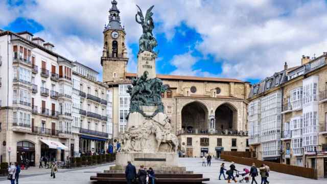 El centro de Vitoria-Gasteiz.