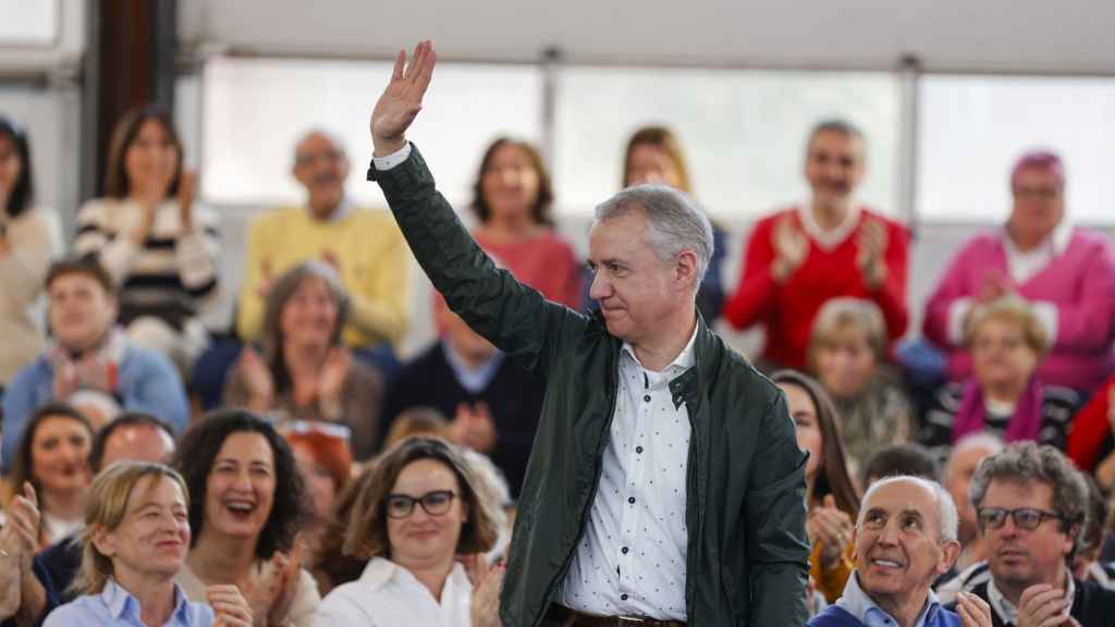 El lehendakari Iñigo Urkullu, durante la Asamblea Nacional del PNV / Luis Tejido - EFE