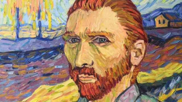 El artista Vincent Van Gogh, pintura de Ekaterina Prisich.