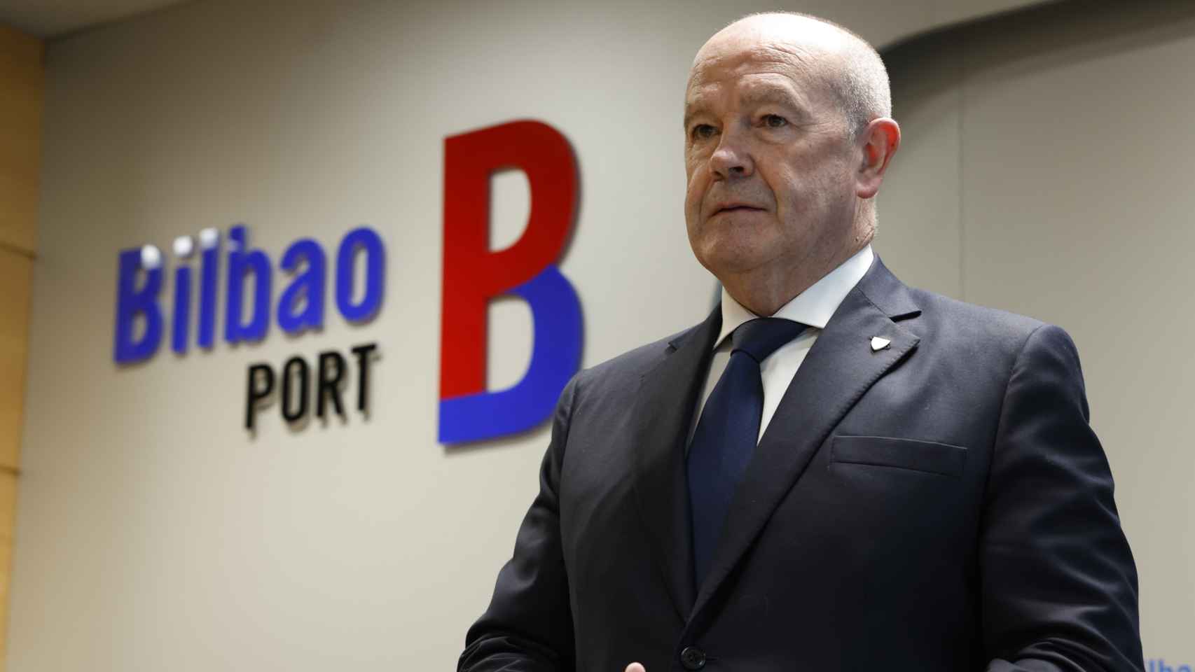 El presidente del Puerto de Bilbao, Ricardo Barkala / Efe