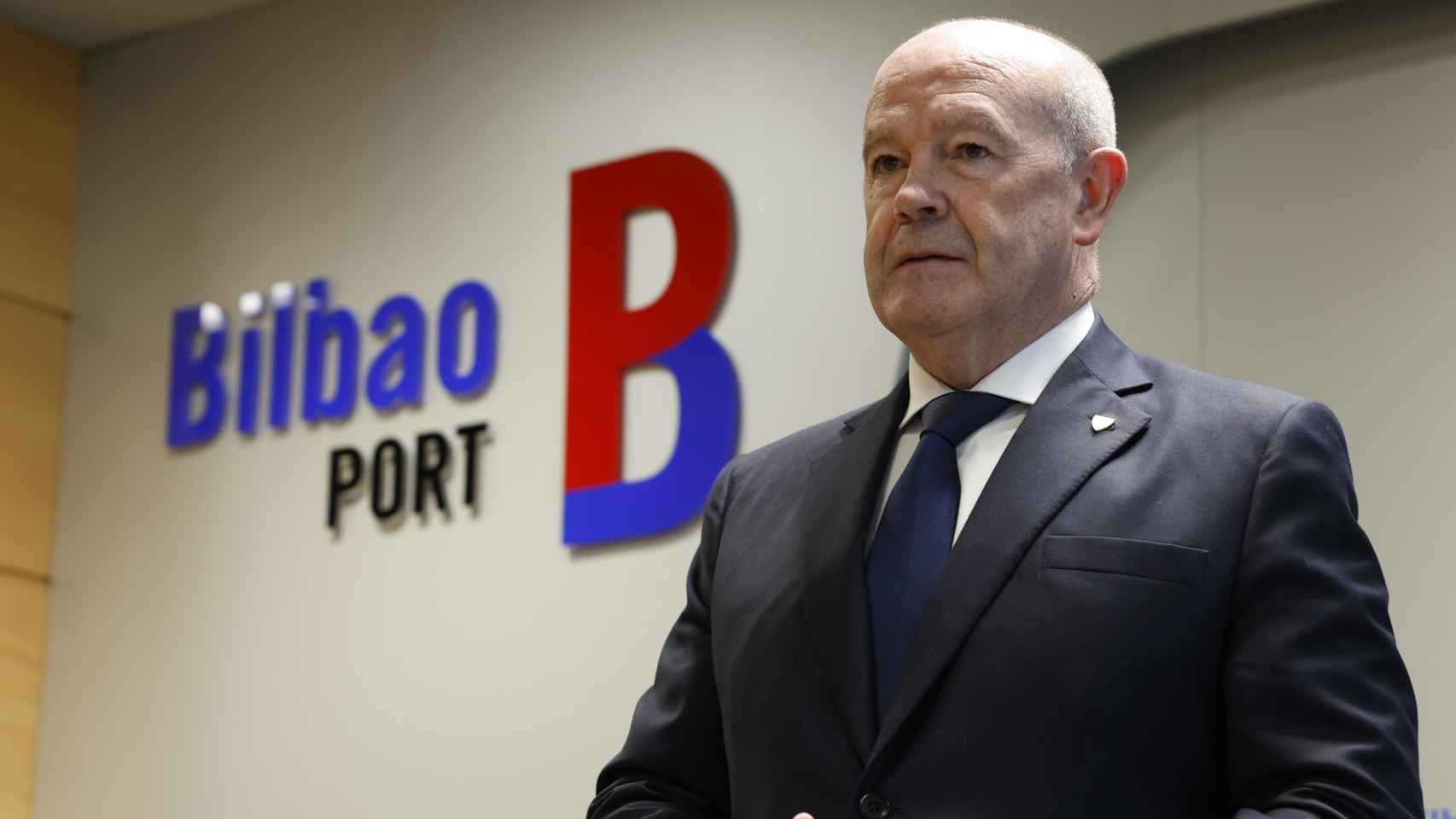 El presidente del Puerto de Bilbao, Ricardo Barkala / EFE