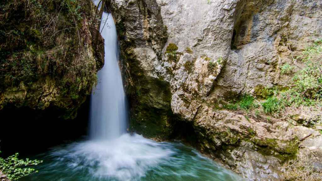 La cascada de Aguake.