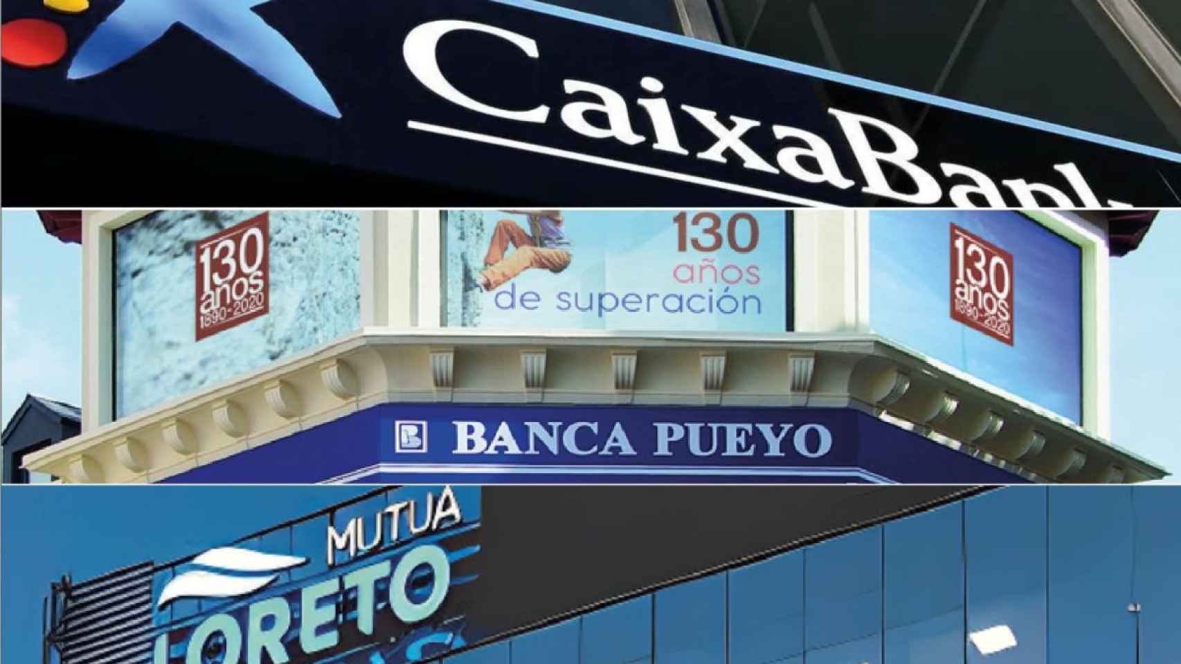 Los planes de pensiones de Caixabank, Loreto Mutua y Banca Pueyo