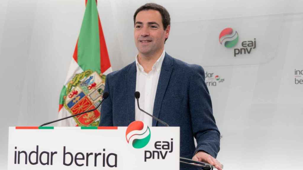 El candidato del PNV a las elecciones autonómicas del 21 de abril, Imanol Pradales / PNV