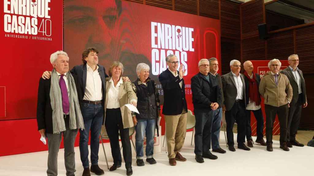 Homenaje del PSE-EE a Enrique Casas / JUAN HERRERO - EFE