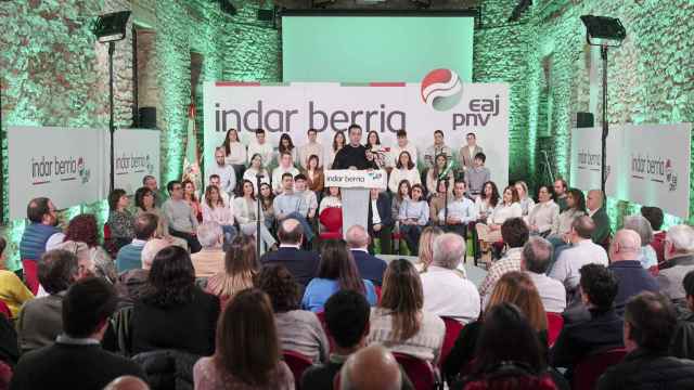 El PNV presenta a sus candidatos por Gipuzkoa / JUAN HERRERO - EFE