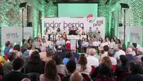 El PNV presenta a sus candidatos por Gipuzkoa / JUAN HERRERO - EFE