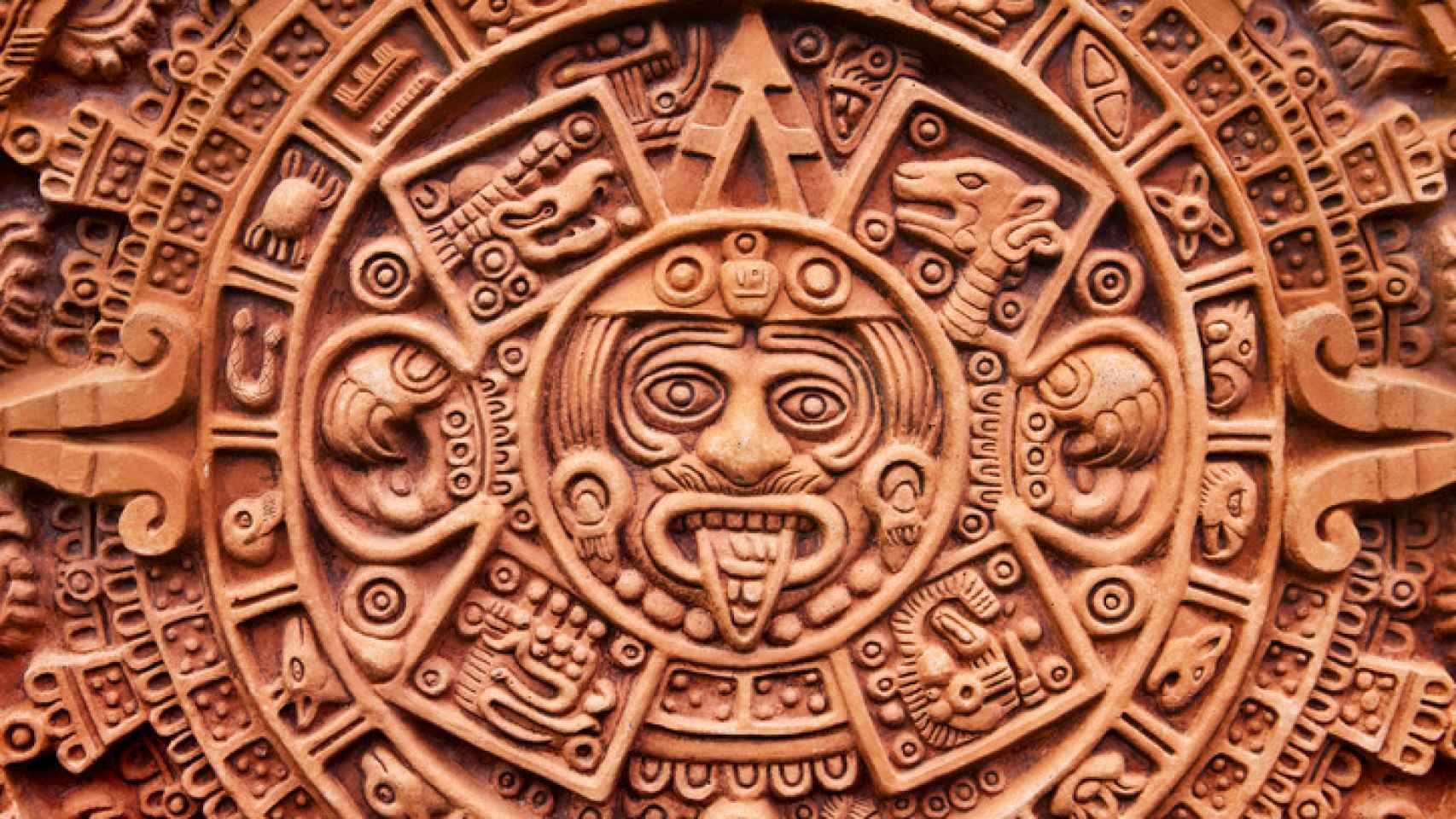 Escultura azteca.